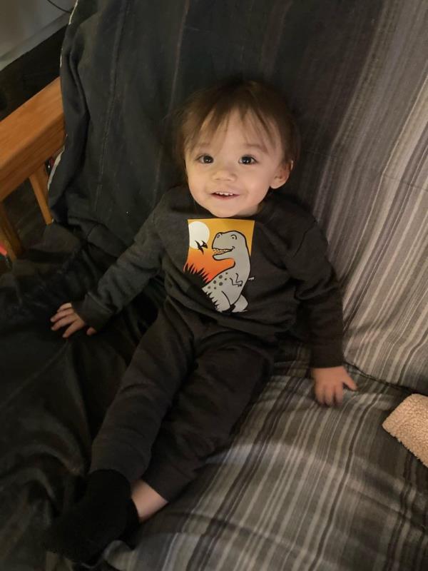 Toddler Marcus Hall died Wednesday morning in Ohio.